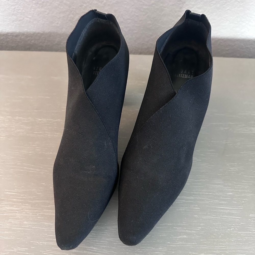 Stuart Weitzman Pointed Toe Ankle Boots